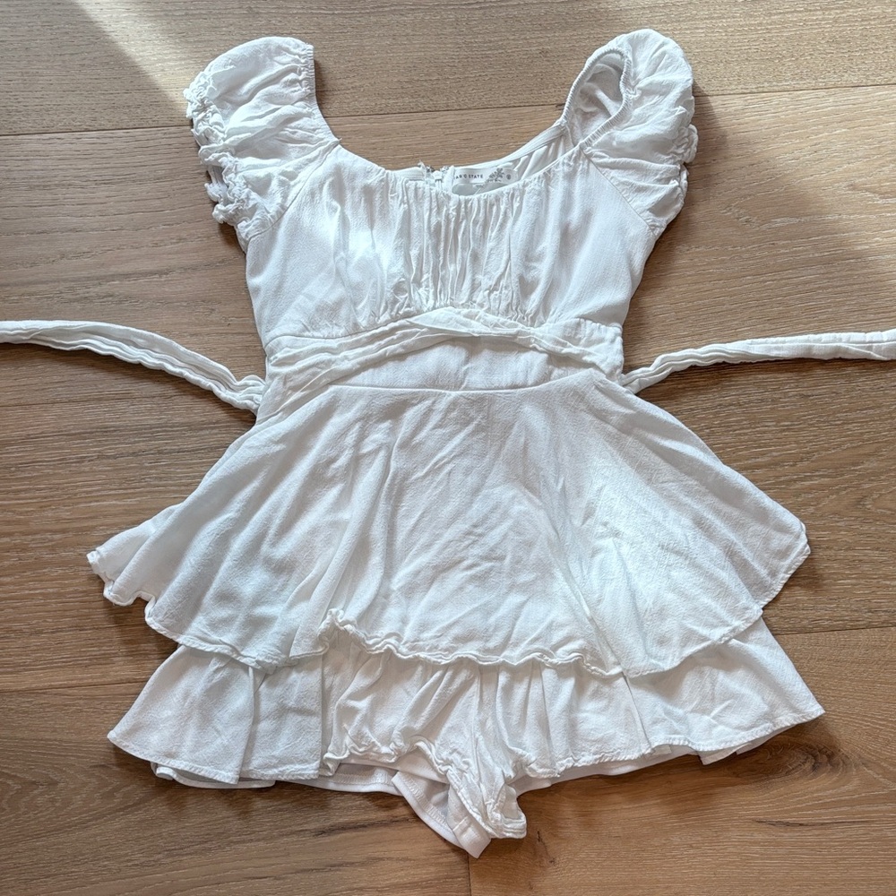 Altar'd State White Mini Dress